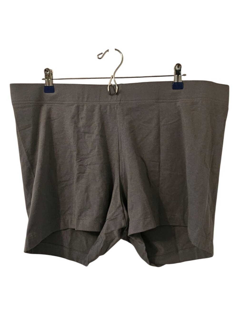 Grey Old Navy Women's High-Waist Jersey Biker Shorts